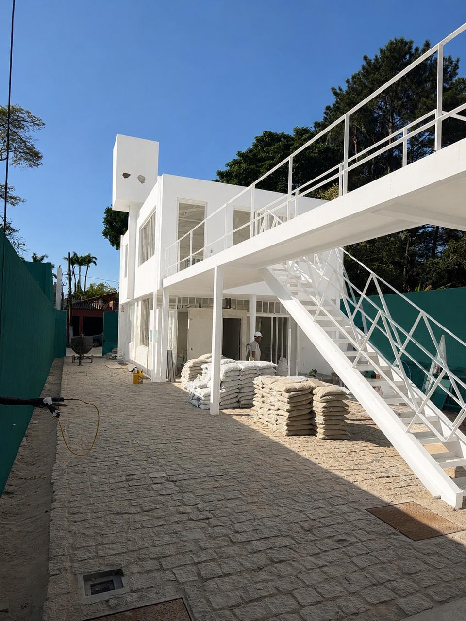 Obra realizada pela Obratec