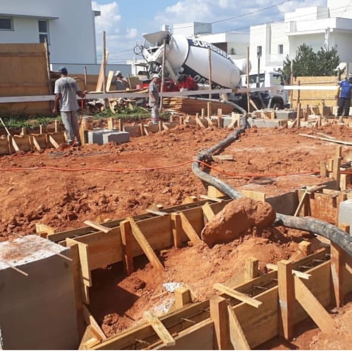 Obra realizada pela Obratec